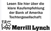 Kaufempfehlung von Merrill Lynch