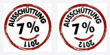 AusschÃ¼ttung 2011: 7 %, AusschÃ¼ttung 1. HJ 2012: 3,5 %